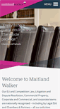 Mobile Screenshot of maitlandwalker.com